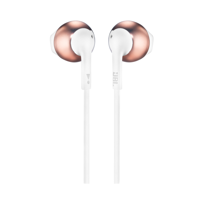 JBL Tune 205 - Rose Gold - Earbud headphones - Back image number null